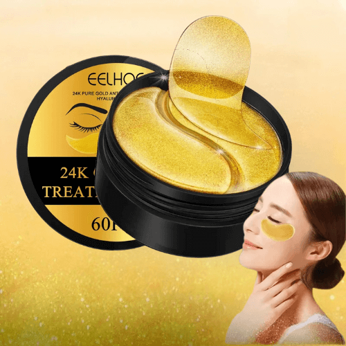 Masque Yeux Or Collagène – Hydratation & Anti-Fatigue