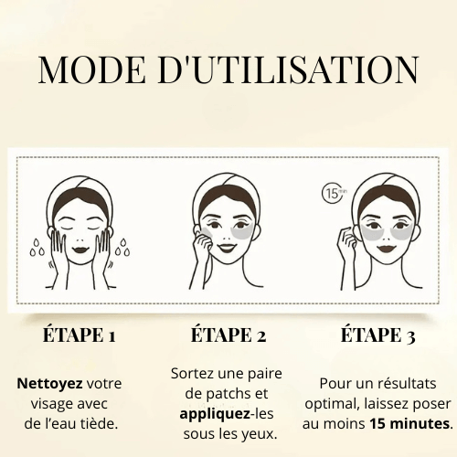 Patch Yeux Or au Collagène