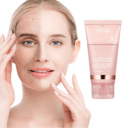Masque de Nuit au Collagène | Hydratation & Fermeté Pendant le Sommeil